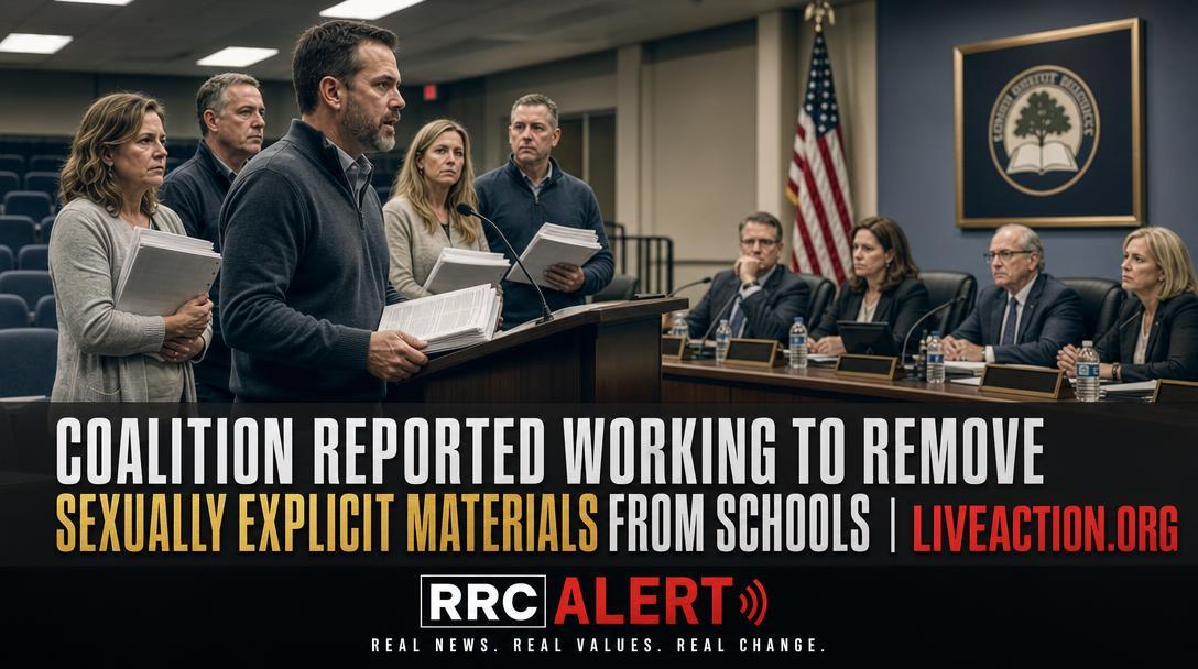Coalition Reported Working to Remove Sexually Explicit Materials From Schools