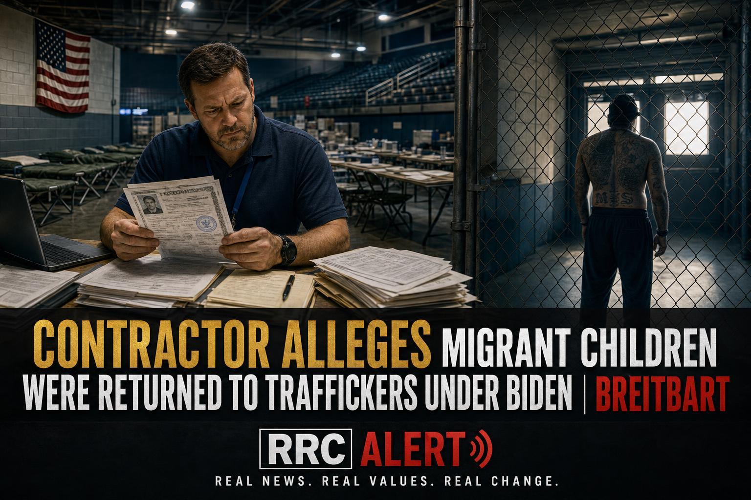 Contractor Alleges Migrant Children Were Returned to Traffickers Under Biden