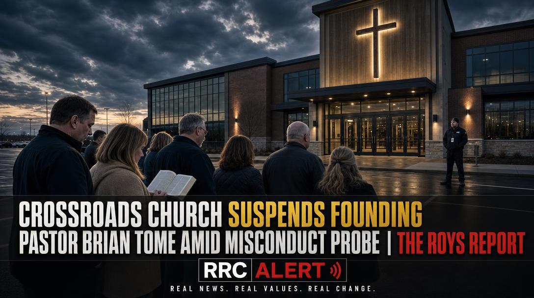 Crossroads Church Suspends Founding Pastor Brian Tome Amid Misconduct Probe
