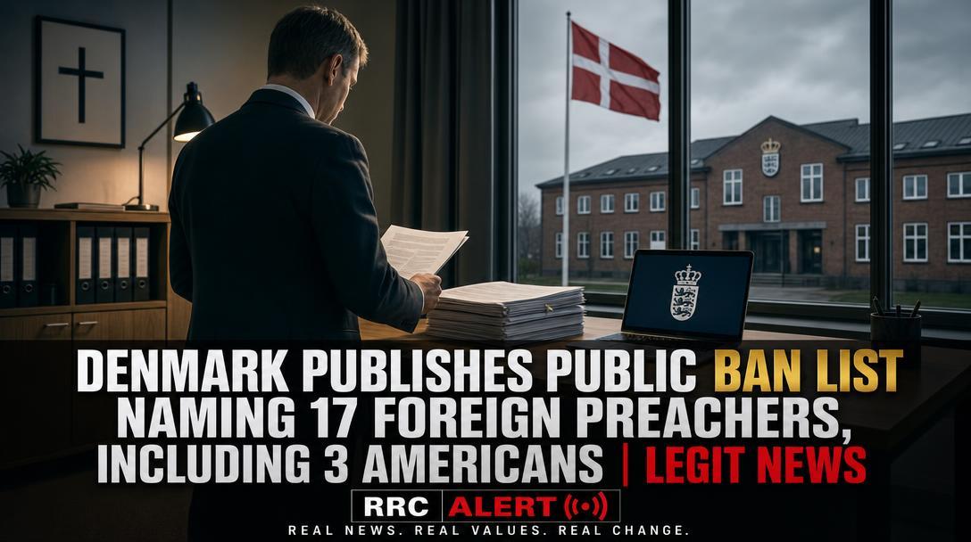 Denmark Publishes Public Ban List Naming 17 Foreign Preachers, Including 3 Americans