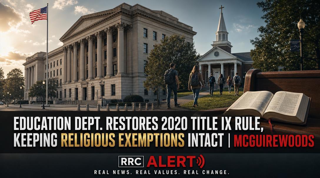 Education Dept. Restores 2020 Title IX Rule, Keeping Religious Exemptions Intact