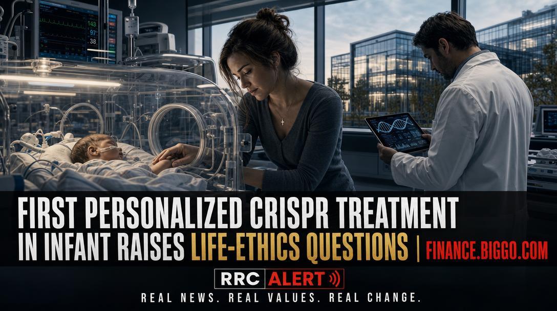 First Personalized CRISPR Treatment in Infant Raises Life-Ethics Questions