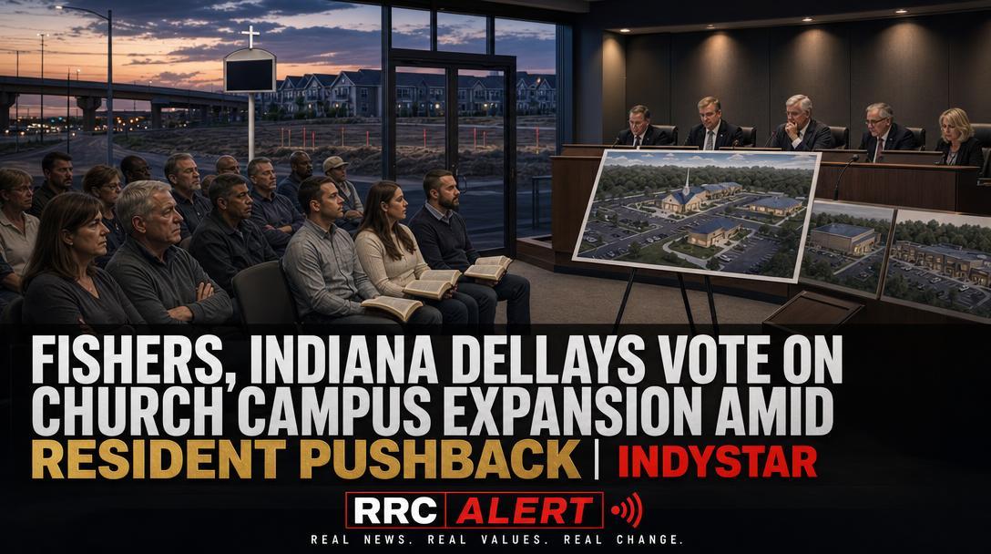 Fishers, Indiana delays vote on church campus expansion amid resident pushback
