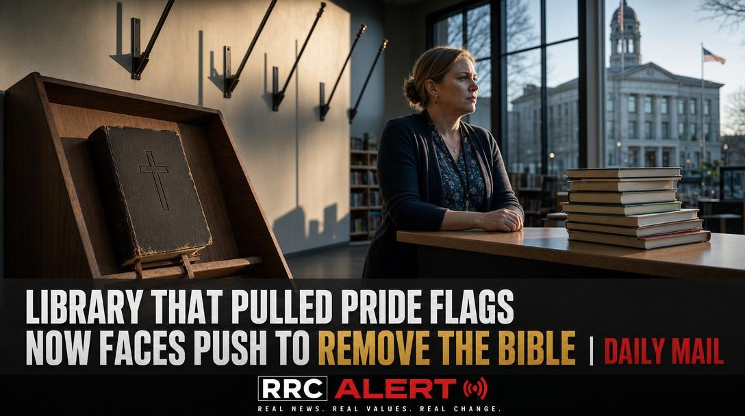 Library That Pulled Pride Flags Now Faces Push to Remove the Bible
