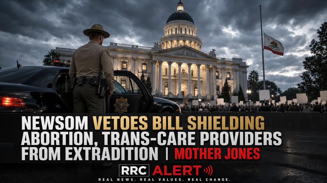 Newsom Vetoes Bill Shielding Abortion, Trans-Care Providers From Extradition
