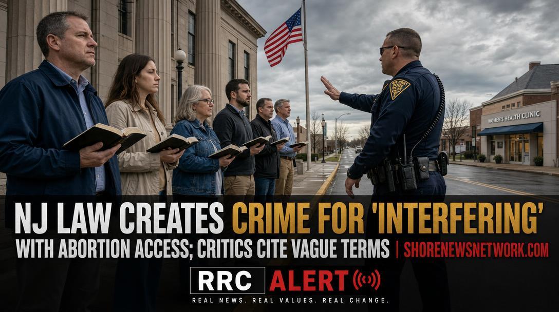 NJ Law Creates Crime for 'Interfering' With Abortion Access; Critics Cite Vague Terms