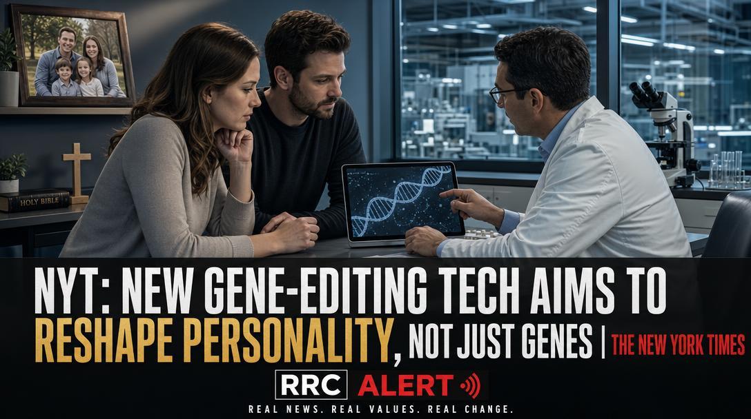 NYT: New Gene-Editing Tech Aims to Reshape Personality, Not Just Genes