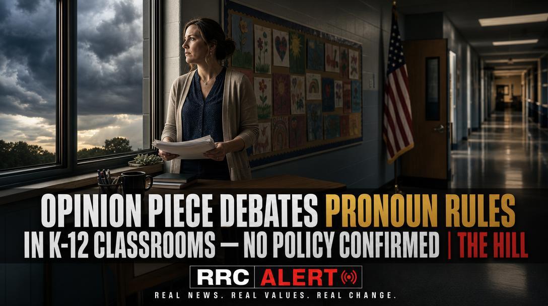 Opinion Piece Debates Pronoun Rules in K-12 Classrooms