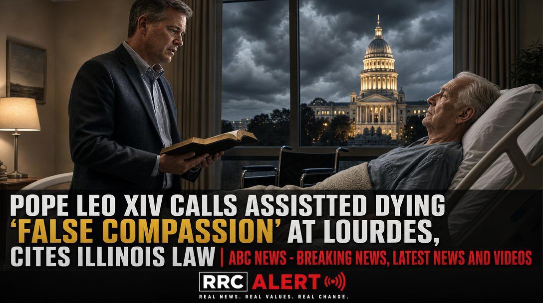 Pope Leo XIV Calls Assisted Dying 'False Compassion' at Lourdes, Cites Illinois Law