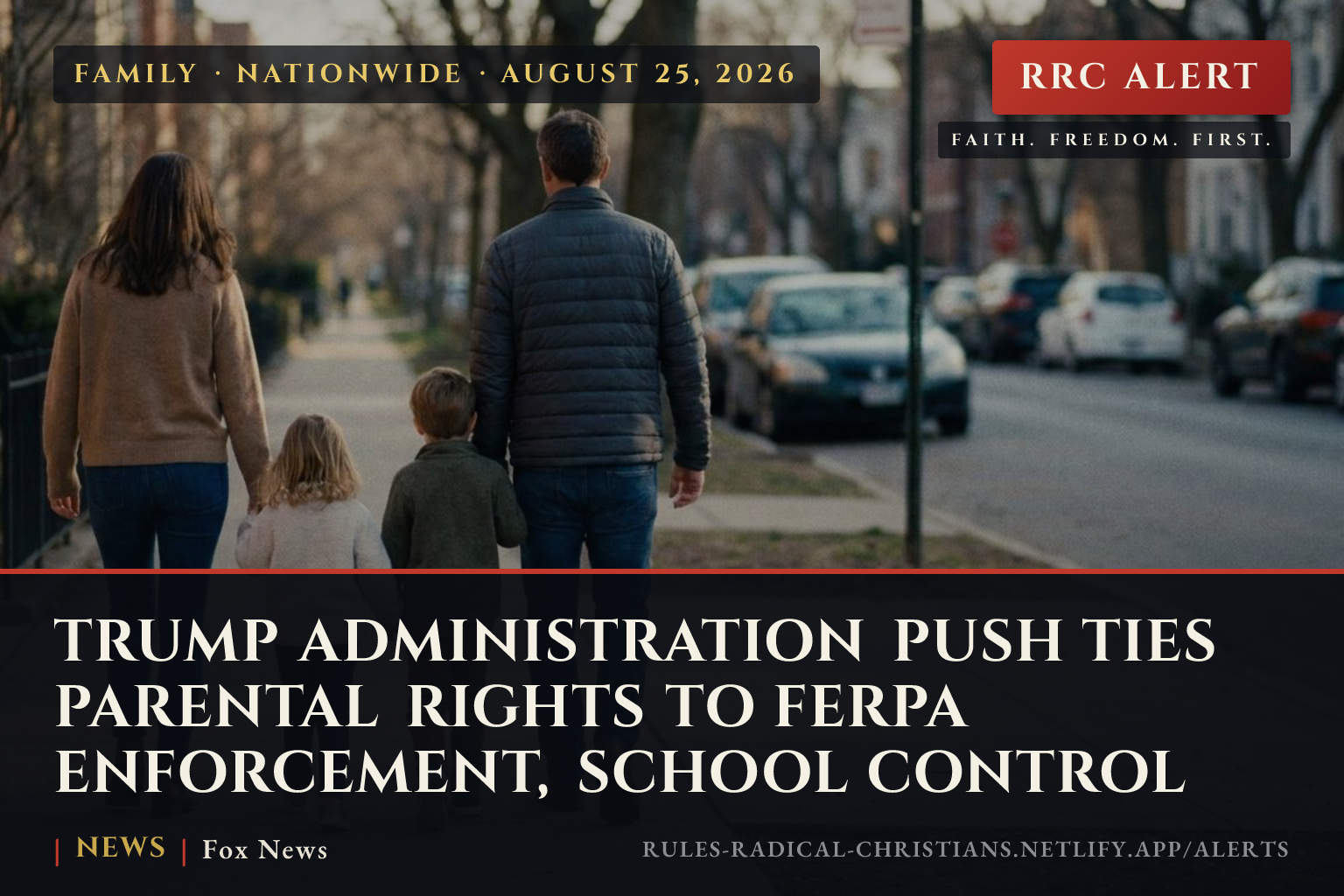Trump Administration Push Ties Parental Rights to FERPA Enforcement, School Control