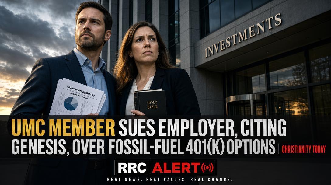 UMC Member Sues Employer, Citing Genesis, Over Fossil-Fuel 401(k) Options